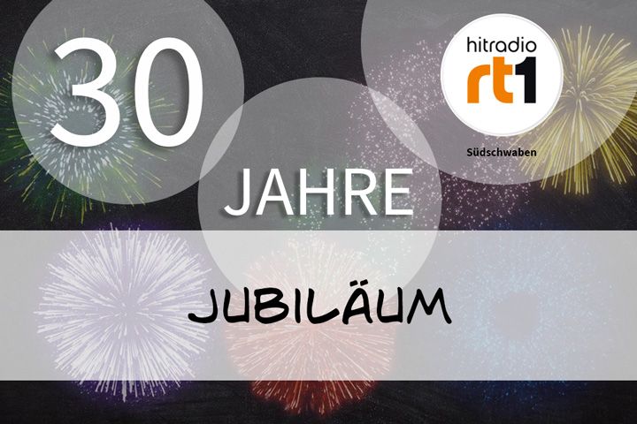 Vorschaubild zum Artikel "HITRADIO RT1 Südschwaben feiert 30-jähriges Jubiläum"