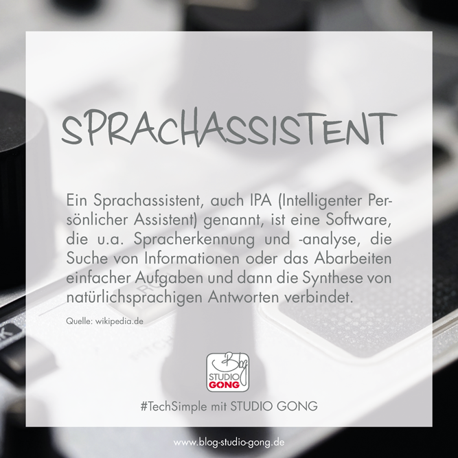 #TechSimple - Sprachassistent
