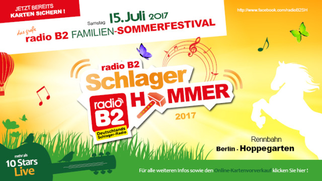 Beitragsbild radio B2 Schlagerhammer