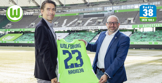 Beitragsbild zum Artikel "Lukrative Partnerschaft von Radio38 und VfL Wolfsburg"