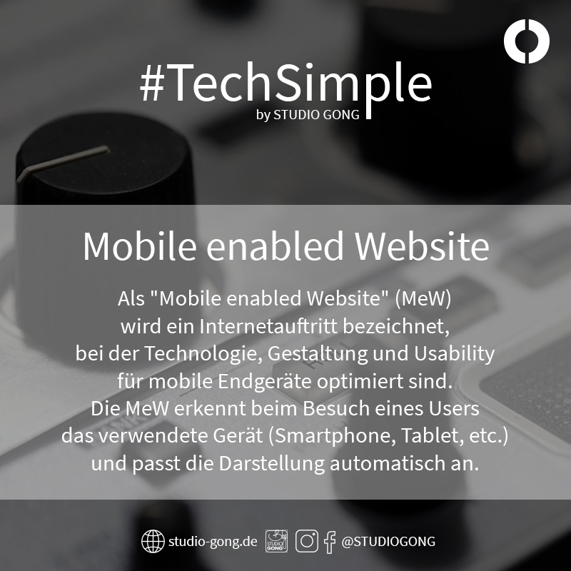 Beitragsbild zum Artikel "TechSimple - Mobile enabled Website"