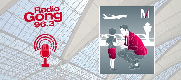 Beitragsbild zum Artikel "Audiowalk am Flughafen München mit Gong 96.3"