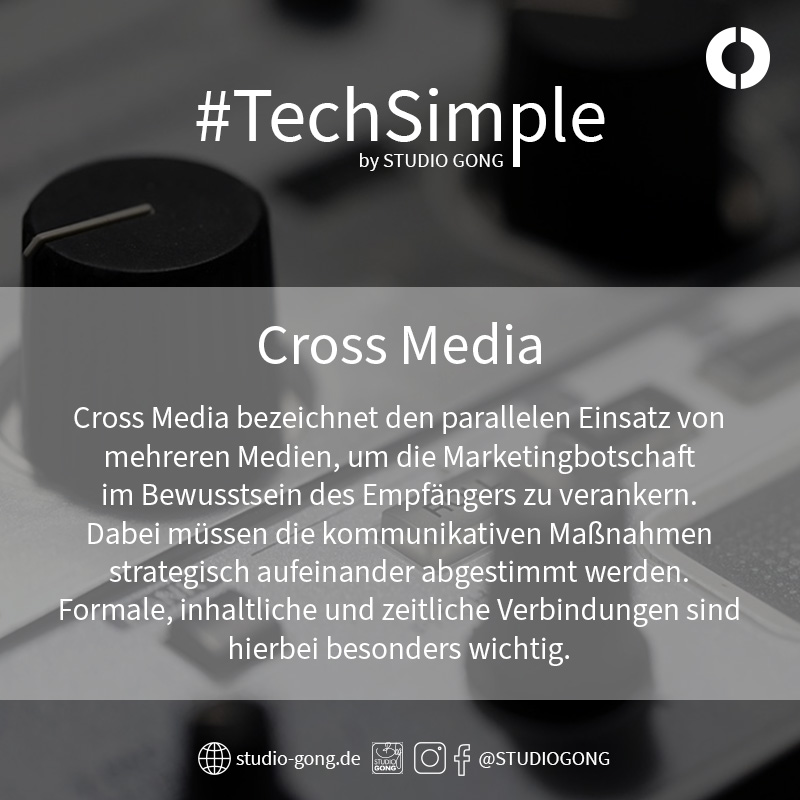 Beitragsbild zum Artikel "TechSimple - Cross Media"