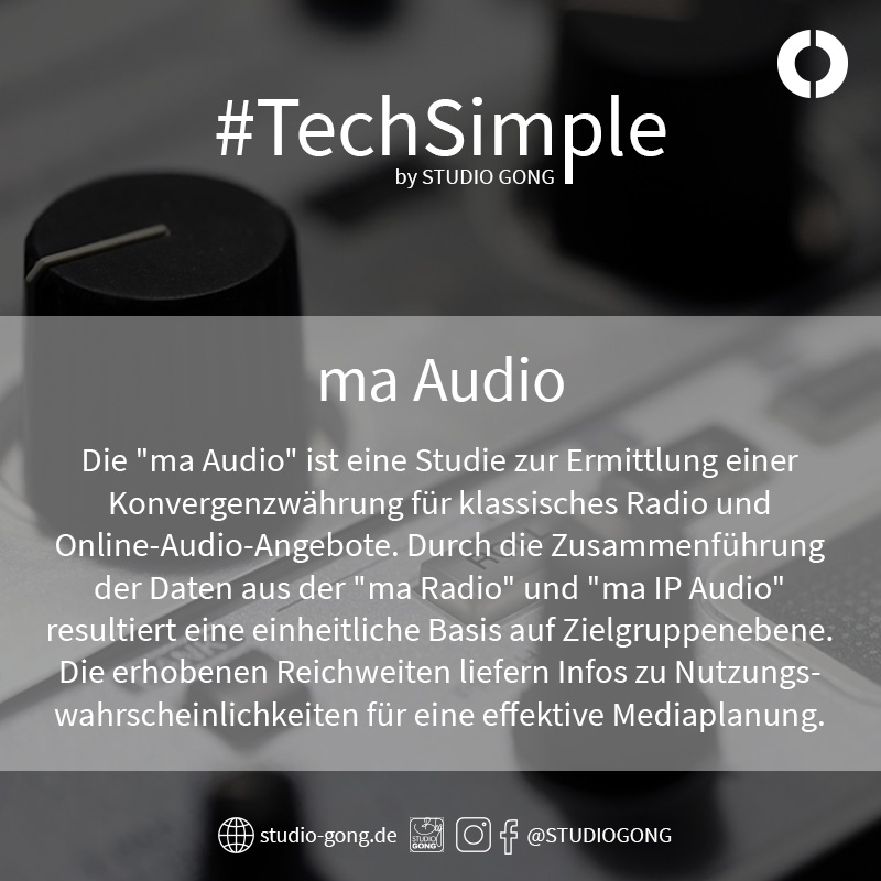 Beitragsbild zum Artikel "#TechSimple - ma Audio"