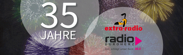 Beitragsbild zum Artikel "35 Jahre extra-radio und Radio Euroherz in Hof"